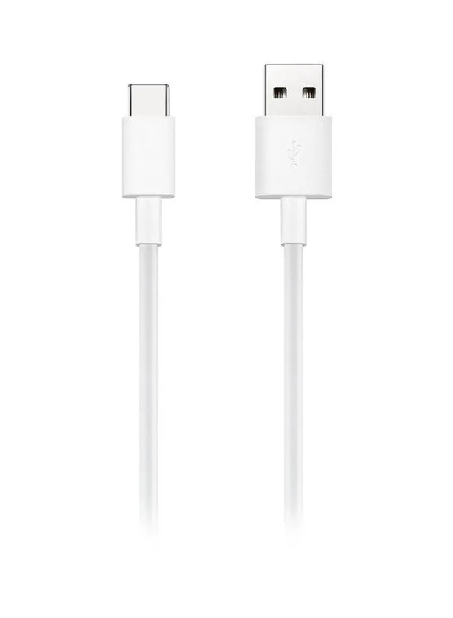 كابل شحن ومزامنة بيانات USB Type-C أبيض-1