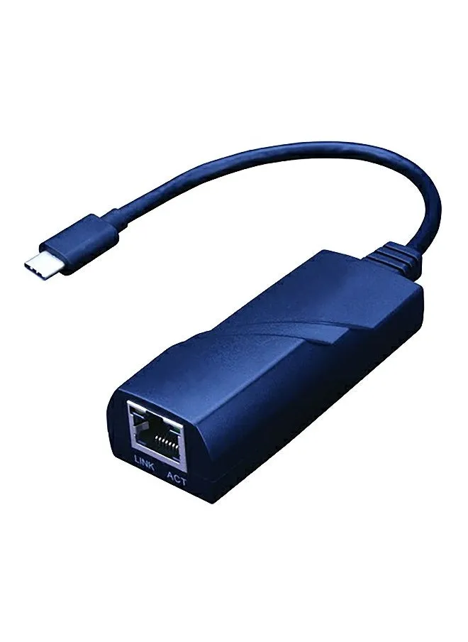 محول شبكة USB Type-C إلى Gigabit Ethernet (2.6 × 19 × 9 سم) - JHIU0113-1