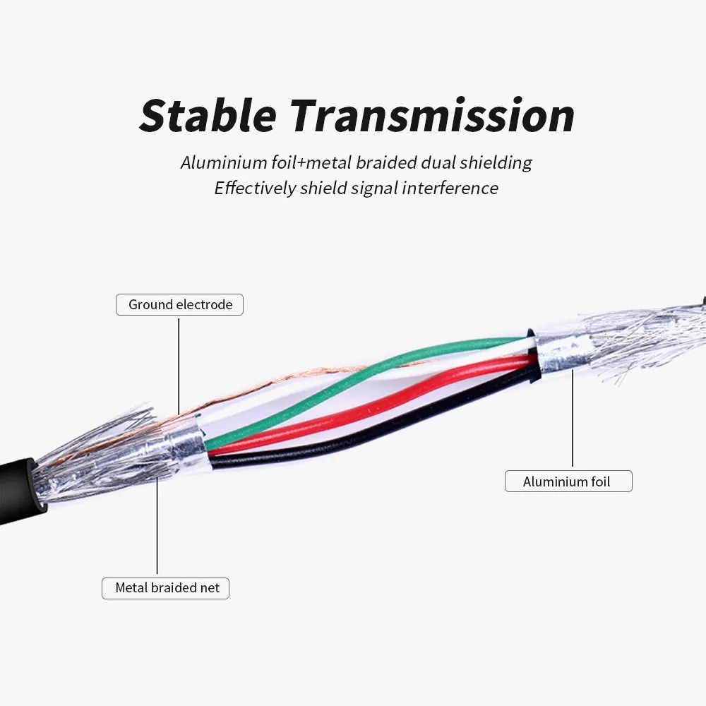 كابل طابعة USB2.0 أسود-2