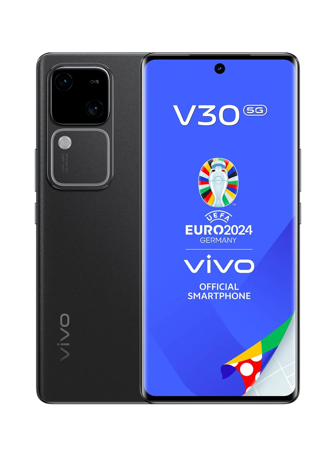 V30 5G ثنائي الشريحة باللون الأسود النبيل وذاكرة الوصول العشوائي (RAM) سعة 12 جيجابايت وسعة 512 جيجابايت - إصدار الشرق الأوسط-1