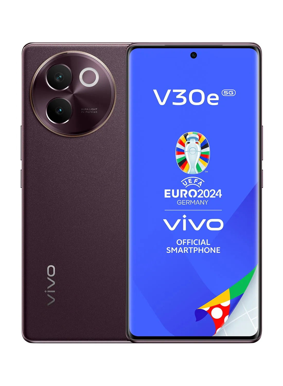 V30e 5G، ثنائي الشريحة، بني أنيق، 12 جيجابايت رام، 256 جيجابايت، 5G - إصدار الشرق الأوسط-1