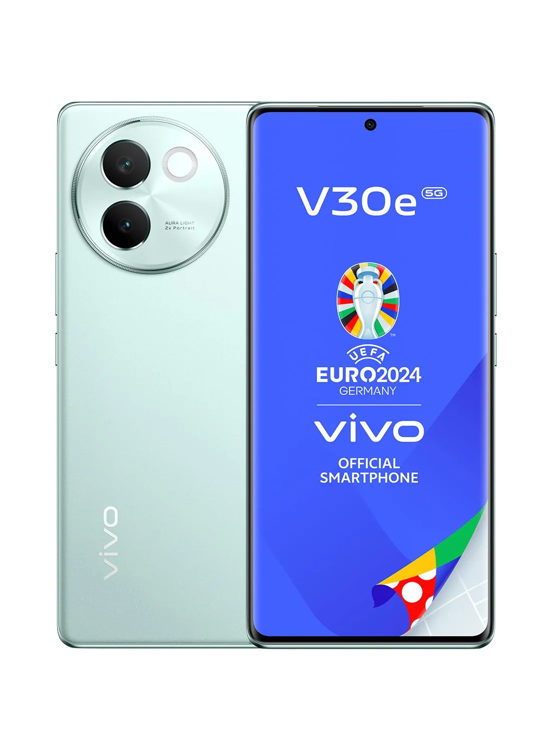 V30e 5G ثنائي الشريحة باللون الأخضر المشمس وذاكرة الوصول العشوائي (RAM) سعة 12 جيجابايت وسعة 256 جيجابايت - إصدار الشرق الأوسط-1