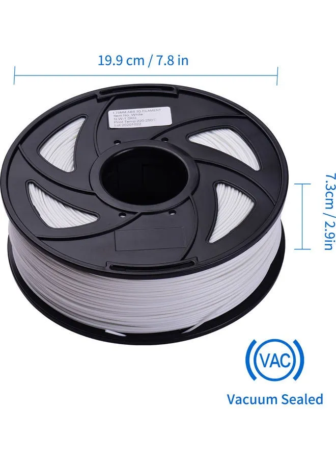 Vacuum-Sealed ABS Filament Spool For 3D Printer Grey-2