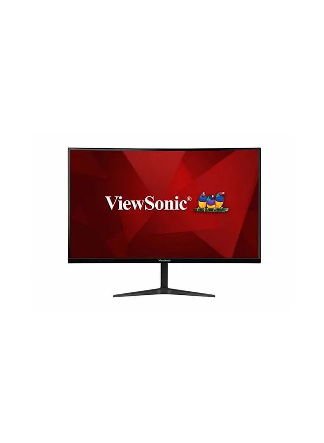 شاشة الألعاب المنحنية ViewSonic VX2718-PC-MHD مقاس 27 بوصة بدقة 1080 بكسل عالية الدقة، 165 هرتز، 1 مللي ثانية، مكبرات صوت مدمجة مزدوجة، مزامنة متكيفة، منفذ DisplayPort، 2x HDMI، للترفيه المنزلي والألعاب-1