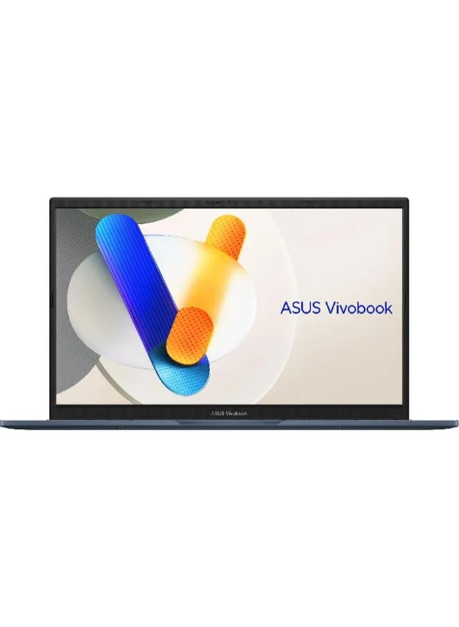 كمبيوتر محمول VivoBook X1504VA-NJ121W بشاشة مقاس 15.6 بوصة ومعالج Core i7-1355U وذاكرة وصول عشوائي 16 جيجابايت ومحرك أقراص SSD سعة 512 جيجابايت وبطاقة رسومات Intel Iris XE وWindows 11-2