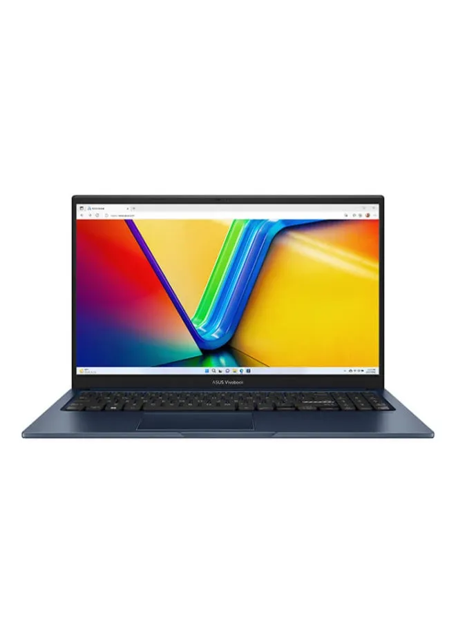 Vivobook X1504VA-NJ093 Laptop With 15.6-Inch Full HD Display, Core i7-1355U Processor/16GB RAM/512GB SSD/Intel UHD Graphics/Windows 11 English/Arabic Electric Blue-1