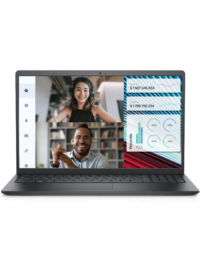 كمبيوتر محمول Vostro 3520 بشاشة 15.6 بوصة عالية الدقة، معالج Intel Core i5-1235U/ذاكرة وصول عشوائي 16 جيجابايت/محرك أقراص SSD سعة 512 جيجابايت/نظام تشغيل DOS/بطاقة رسومات Intel UHD/أسود إنجليزي-1