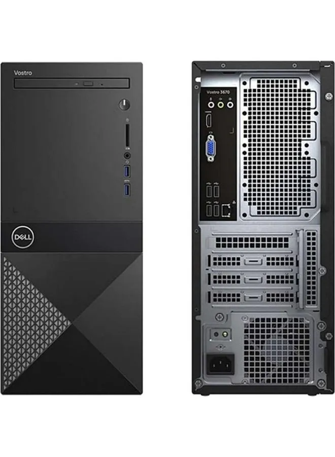 كمبيوتر شخصي برجي طراز Vostro 3910، معالج Core i5/ذاكرة وصول عشوائي سعة 16 جيجابايت/محرك أقراص SSD سعة 512 جيجابايت + محرك أقراص ثابتة سعة 1 تيرابايت/بطاقة رسومات Intel UHD 600/نظام التشغيل Windows 11 مع لوحة مفاتيح وماوس وذاكرة VGA سعة 4 جيجابايت + شاشة مقاس 24 بوصة-2