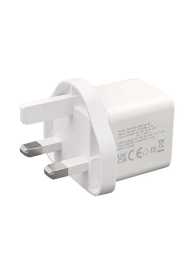 Wall Charger 20W Type-C - White-1