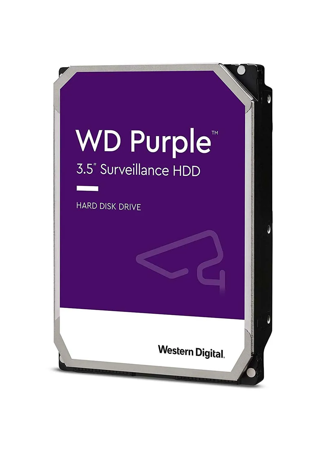 محرك أقراص صلبة داخلي WD101PURZ سعة 10 تيرابايت بسرعة 7200 دورة في الدقيقة وذاكرة كاش 256 ميجابايت 6.0 جيجابايت/ثانية مقاس 3.5 بوصة أرجواني-1