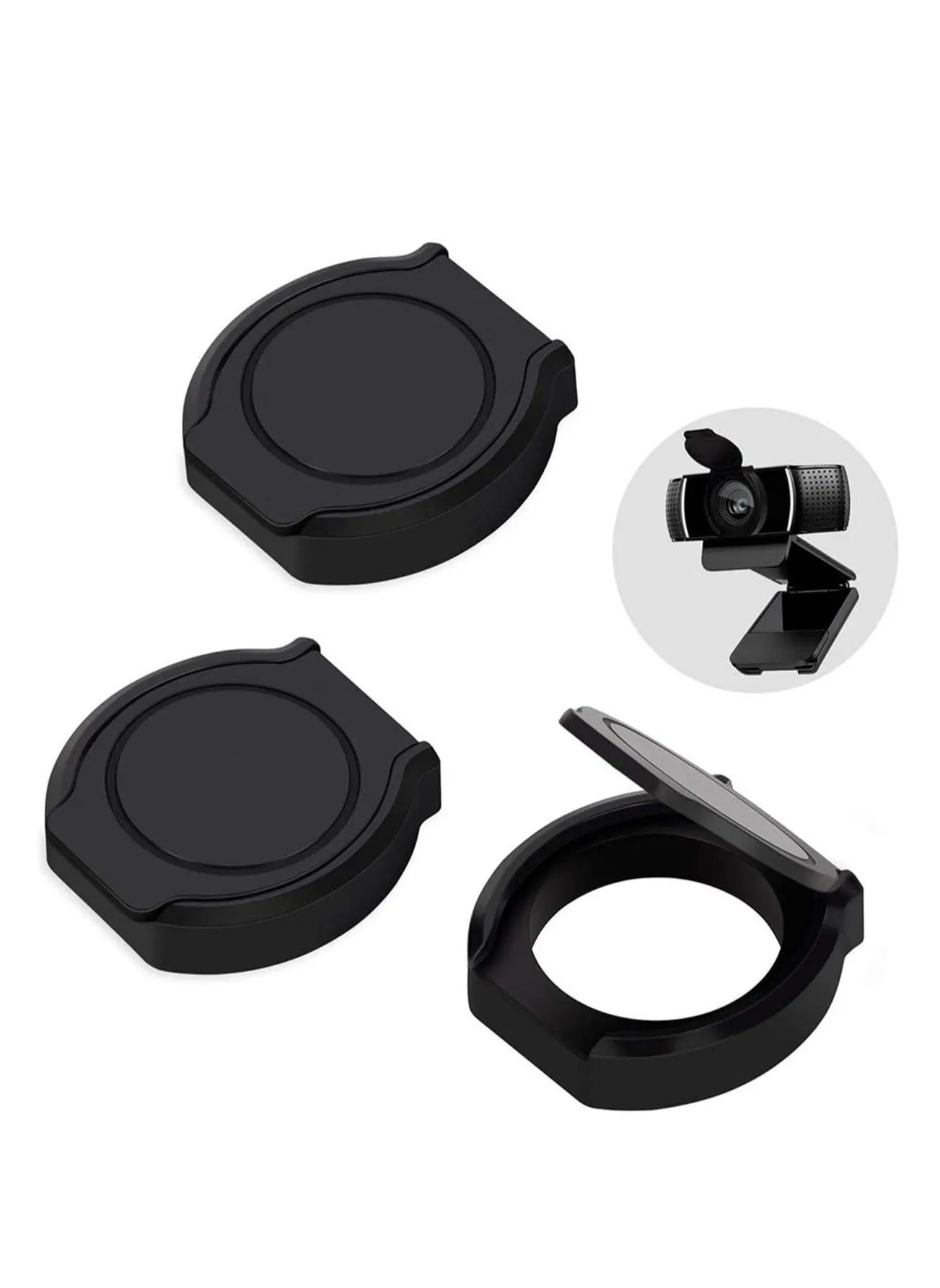 Webcam Privacy Cover Shutter Protects Lens Cap Hood Covers with Strong Adhesive, Protecting Privacy and Security for Logitech HD Pro Webcam C920 & C930e & C922 & C922X Pro Stream Webcam-1