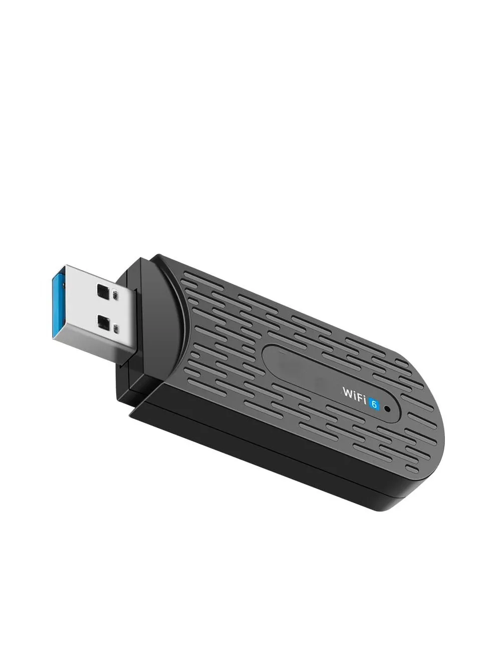 محول واي فاي، محول واي فاي USB AX1800 لأجهزة الكمبيوتر المكتبية، إنترنت لاسلكي، محول لاسلكي USB 3.0 لأجهزة الكمبيوتر المحمولة، يدعم Windows 10/11، محولات شبكة الكمبيوتر USB-1