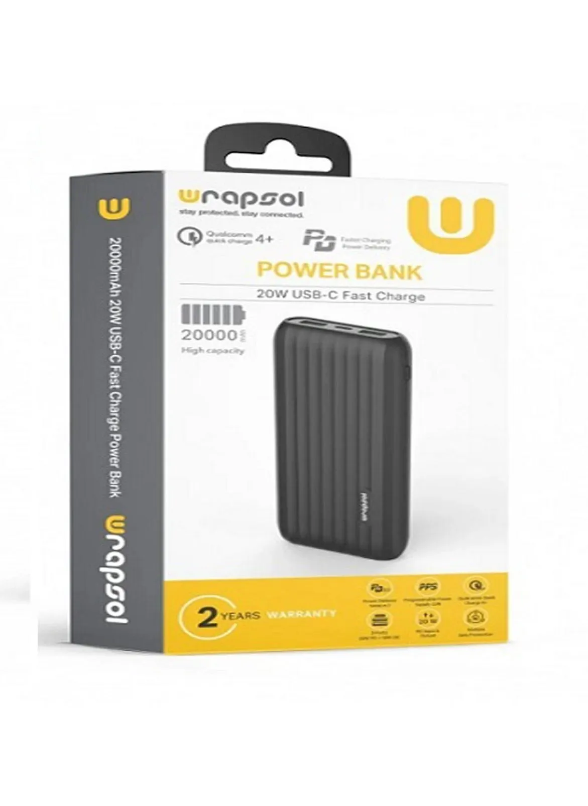 WRAPSOL 20000mAh Power Bank-1