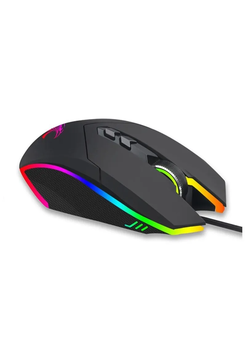 X-5 RGB ماوس ألعاب سلكي 8 مفاتيح 4 DPI فأرة ألعاب مريحة-2