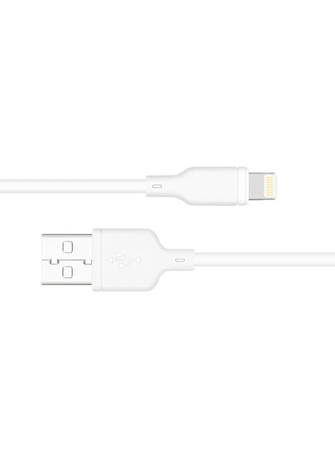 كابل بمنفذ Lightning إلى منفذ USB من زيرو أبيض-2